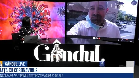 GÂNDUL LIVE. Bebe Nicola, despre viața cu noul coronavirus: „Te poți feri, poți restrânge la maximum grupul de oameni cu care interacționezi, însă nu ești ferit absolut deloc”
