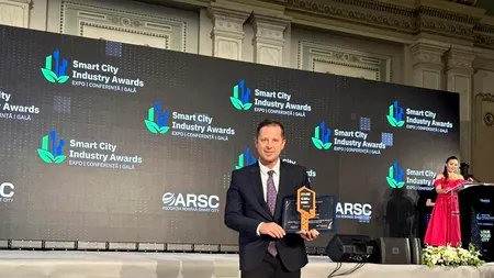 Hubert Thuma a obținut premiul de excelență Smart City Industry pentru proiecte sociale (P)