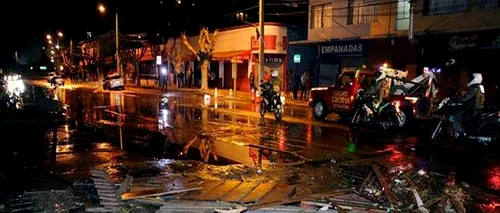 Bilanțul cutremurului urmat de tsunami din CHILE se ridică la 13 morți și șase dispăruți
