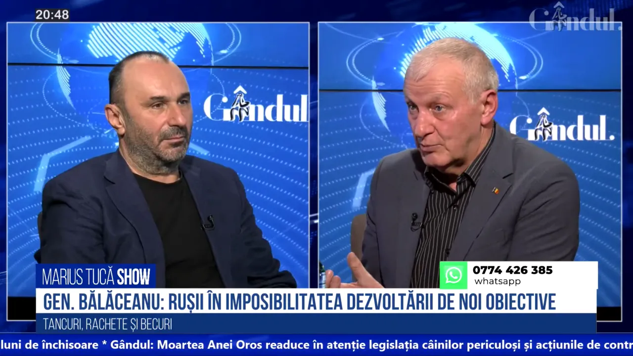 VIDEO | Gen. (R) Virgil Bălăceanu: „Rusia este slăbită după un an de război. Poporul ucrainean a performat”