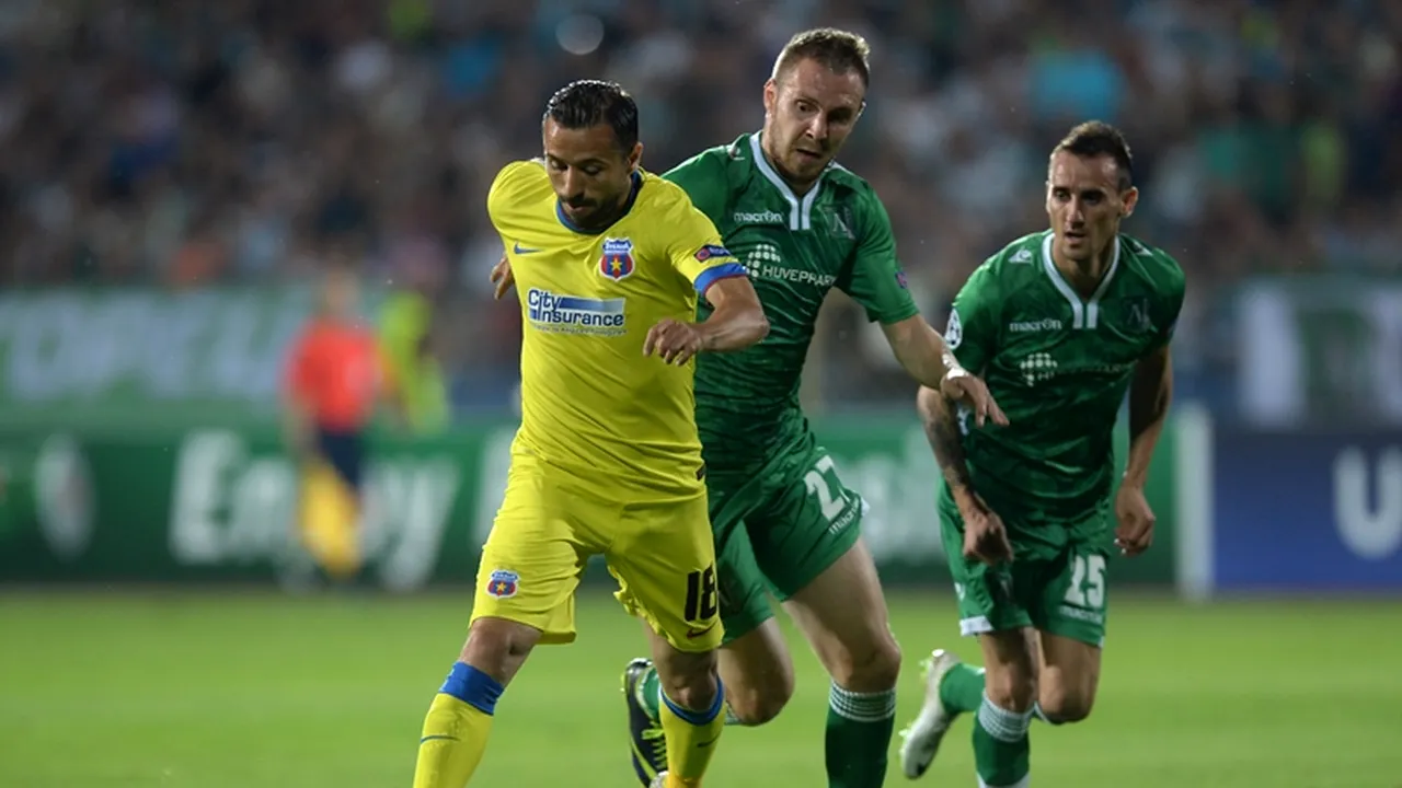 LUDOGORETS - STEAUA 7-5 după penalty-uri. Moți scoate Steaua din Liga Campionilor