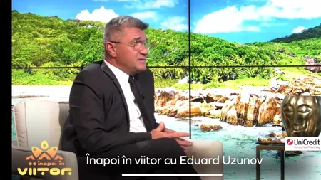 Eduard Uzunov, la ”Înapoi în viitor cu Andreea Perminova”: „Fiecare artist este dator cu o capodoperă”