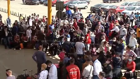 INCIDENT. Românii care s-au înghesuit pe Aeroportul Cluj au ajuns în Germania! Cum au fost primiți: „Vin la noi pentru că trăiesc în sărăcie!”