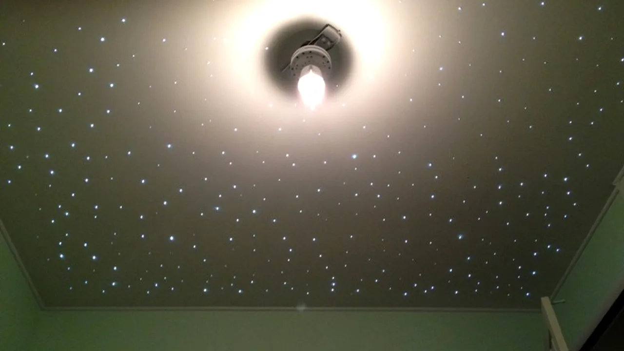 GALERIE FOTO. Cum transformi tavanul camerei copilului tău într-un cer înstelat