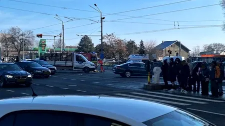 Accident mortal în Capitală: pieton lovit în plin de un camion, circulația a fost blocată