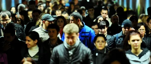 INS: Populația României a scăzut cu 7.587 de persoane în luna aprilie