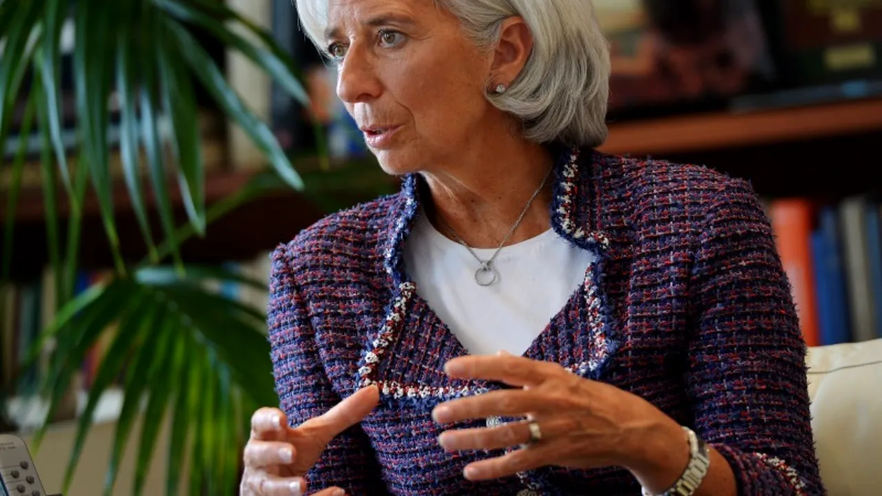 Lagarde avertizează că FMI va înrăutăți prognoza privind economia mondială.  