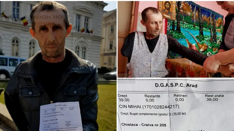 Avocatul Poporului se implică în cazul unui român cu pensie de 39 de lei. Are un braț amputat, dar Comisia de handicap nu crede că este un caz grav