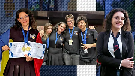 Strigătul emoționant al elevei olimpice care a obținut DUBLU AUR pentru România: „Respectați profesorii!”. Ce înseamnă tăierea burselor pentru olimpici: „Profundă dezamăgire și revoltă interioară. În țara noastră, excelența e povară bugetară”