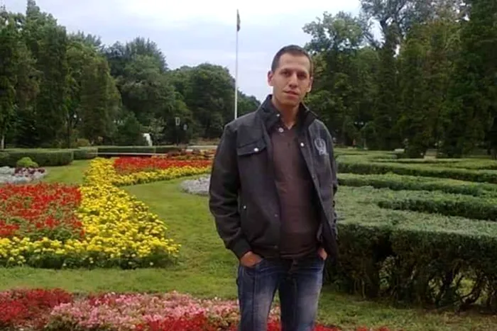 George Alin Radu, voluntar în Galați / Sursa: Facebook