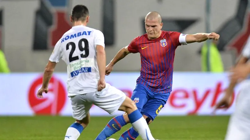 STEAUA învinge VIITORUL cu 4-0 și se menține la 8 puncte de locul 2