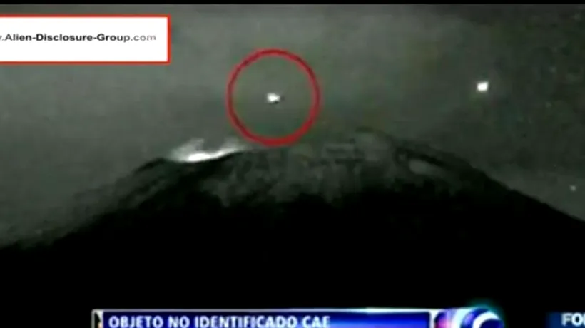 VIDEO. Imagini inedite surprinse deasupra unui vulcan din Mexic