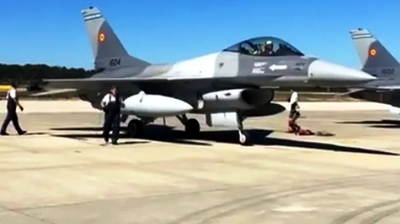 Primele șase F-16 românești vin în țară din Portugalia