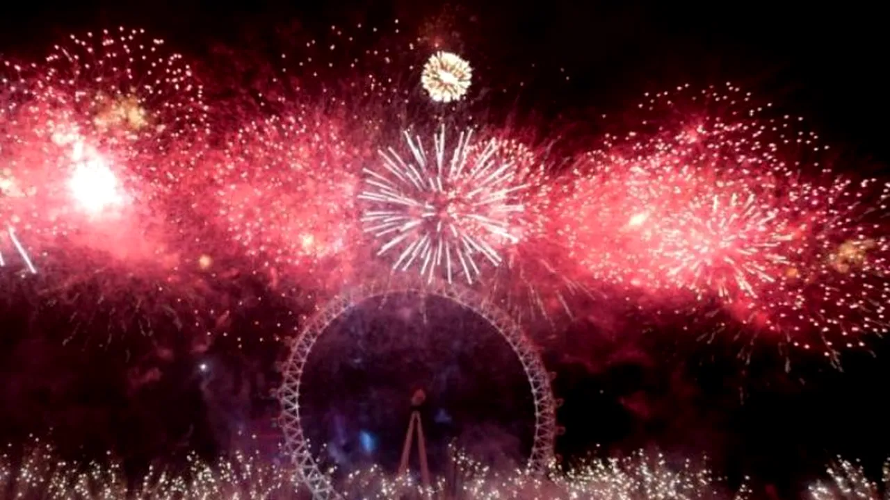 Cum a arătat ANUL NOU la Londra. Britanicii au făcut spectacol de REVELION. VIDEO