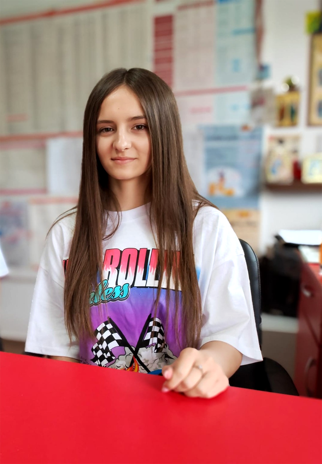 Alessia, eleva din Protopopești care a uimit cu performanța ei de la Evaluarea Națională / Sursa foto: Vremea Nouă