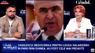 Lia Olguța Vasilescu îl torpilează pe Cristian Ghinea pentru cum a negociat PNRR și a dus la scandalul legii salarizării de astăzi