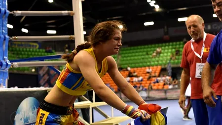 România pe podium | Andreea Cebuc a câștigat aurul continental la kickboxing iar Răzvan Mocioi, argintul 