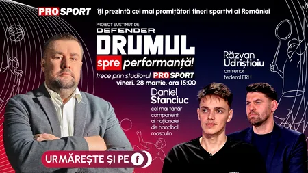 Emisiunea „Drumul spre performanță”, vineri, 28 martie, de la ora 15.00. Mai este handbalul sport național?
