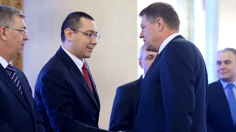 Ponta: Nu am mai vorbit cu Iohannis din ziua în care a ieșit la TV și a spus să vină Guvernul PNL