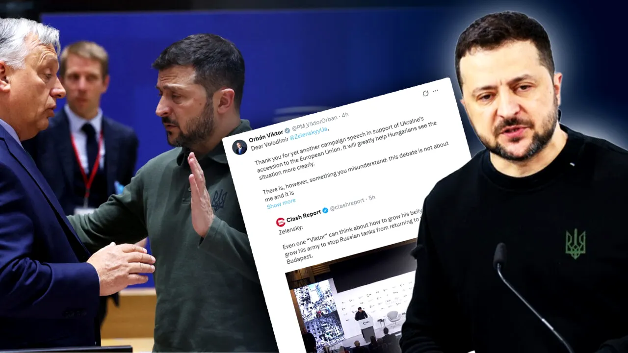 Zelenski și Orban, replici tăioase în marja Conferinței de la München. După ironia la adresa mărimii burții lui Orban, premierul maghiar ripostează