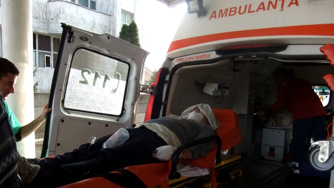 O conductă de gaze a explodat în București. Un bărbat a fost rănit