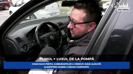 GÂNDUL VOX POPULI. Cum se descurcă românii în contextul majorării prețului la carburanți și ce modalități alternative găsesc (VIDEO)