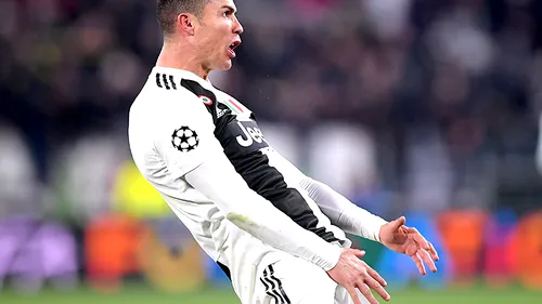 AMENDA primită de Cristiano Ronaldo de la UEFA după gestul obscen din meciul cu Atletico