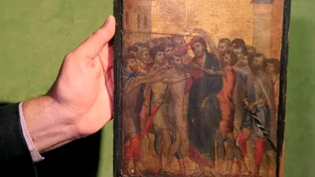 O bătrână s-a îmbogățit peste noapte datorită unei icoane. O ținea deasupra plitei din bucătărie și habar n-avea cât valorează