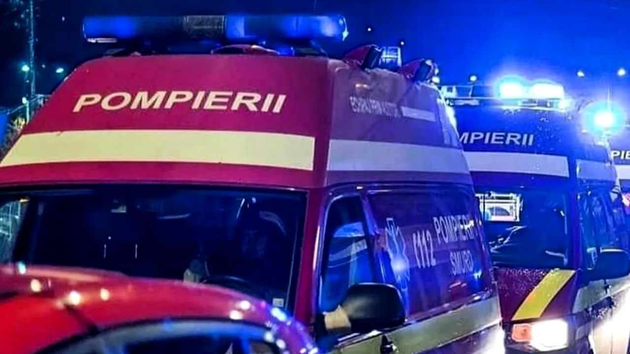 INCENDIU de proporții într-un centru comercial din sectorul 5 al Capitalei. Autoritățile au intervenit pentru stingerea flăcărilor