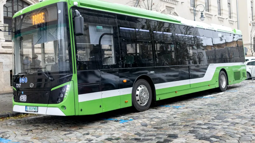 Primele autobuze electrice aduse din China au ieșit deja pe străzile din București. S-au făcut testele de autonomie | GALERIE FOTO