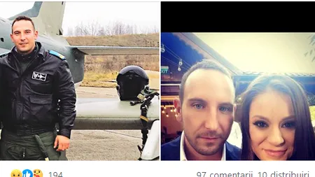 Mesaj cutremurător pentru pilotul decedat la Constanța: „Sufletul meu! Aseară ai venit să îmi aduci mărțișor”