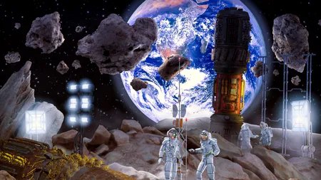 Metalele de pe Pământ se epuizează. Oamenii s-ar putea duce în SPAȚIU pentru a practica minerit pe asteroizi