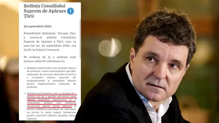 Nicușor Dan a convocat CSAT pentru a stabili persoanele care “au dreptul” să doboare obiecte zburătoare. Cu alte cuvinte, România s-a încurcat până acum în proceduri și în minciuni. Drona “rusească” nu a fost doborâtă pentru că nimeni nu și-a asumat ordinul