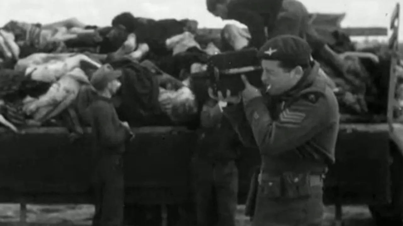 Imagini filmate de Alfred Hitchcock în lagărele naziste, difuzate în premieră, la New York