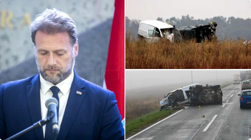 Ministrul Apărării din Croația, GRAV rănit într-un accident de circulație / O altă persoană a decedat