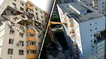 Imagini dramatice de la blocul care a explodat în Rahova. Muncitorii încearcă din răsputeri să salveze obiectele personale ale locatarilor, cu foarfeca de demolare. Oamenii sunt disperați: „Am în apartament bani strânși de o viață. Cu orice risc vreau recuperarea lor”