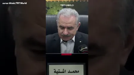 VIDEO | Premierul palestinian Mohammed Shtayyeh izbucnește în plâns, în ședința cabinetului