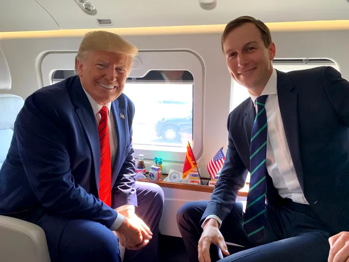 Donald Trump și Jared Kushner - Foto: Facebook/Jared Kushner