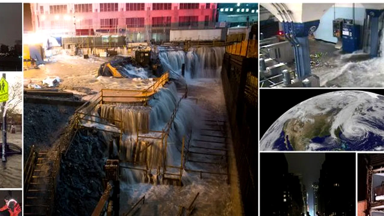 URAGANUL SANDY. IMAGINI din AMERICA LOVITĂ. BILANȚUL: 8 milioane de oameni rămași fără electricitate, PAGUBE de peste 30 de MILIARDE DE DOLARI - CORESPONDENȚĂ FOTO+VIDEO din New York