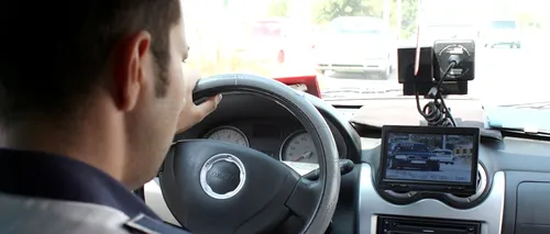 Șofer prins cu viteză de 212 kilometri pe oră, pe Autostrada Transilvania