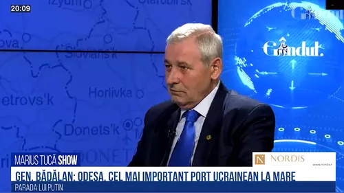 VIDEO  Generalul (r) Eugen Bădălan, fost șef al Statului Major General, despre cele două mari obiective ale rușilor: „Vor să redevină participanți la tot ceea ce înseamnă comerțul pe Dunăre