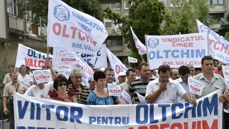 Protestele de la Oltchim s-au încheiat. Sindicatul cere încetarea războiului psihologic