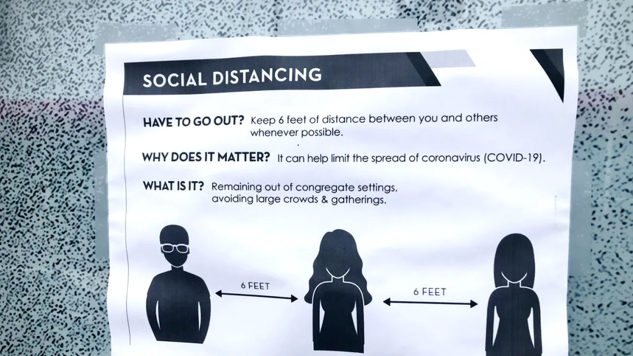 CORONAVIRUS. Studiu: Distanțarea socială ar putea fi necesară până în 2022