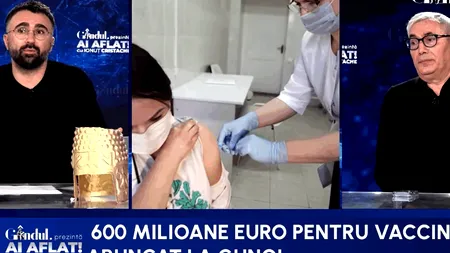 Se pune batista pe țambal în scandalul vaccinurilor? Bușcu: Vinovatul poate fi găsit în câteva zile