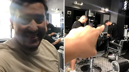 A crezut că nu vede bine! Câți lei a dat acest turist american pe un tuns, într-o frizerie din Oradea