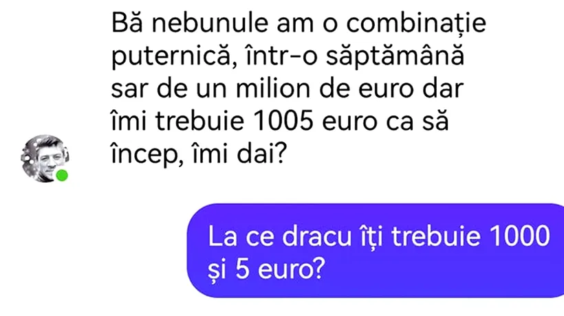 Bancul de luni | „Am o combinație puternică”