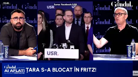 Cui face jocurile amendamentul Fritz? Doru Bușcu: PSD a călcat pe greblă/USR-ul devenise ținta prin discurs a PSD