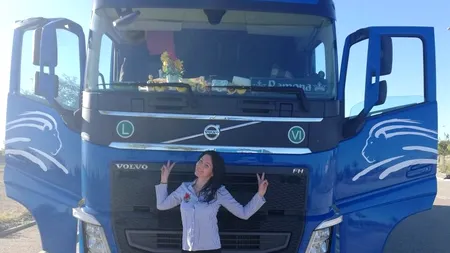Șoferiță de TIR din România, prădată de un conațional într-o parcare din Europa. Femeia a rămas fără motorină (FOTO - VIDEO)