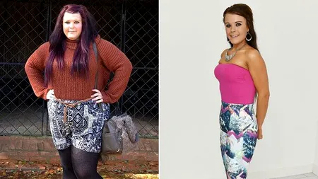 A slăbit 54 de kilograme ca să fie trecută pragul