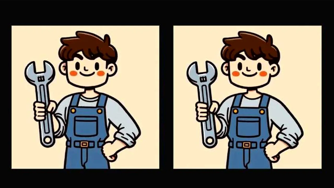 Test de logică | Aveți 10 secunde pentru a găsi toate cele 3 diferențe dintre aceste două imagini